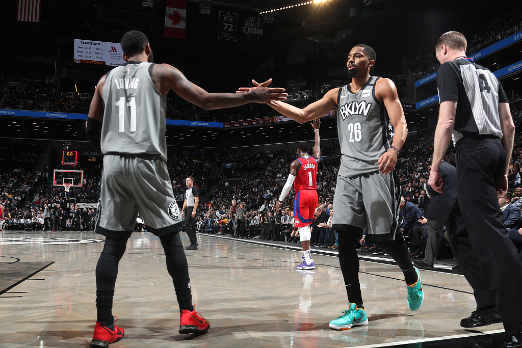 欧文20分5板5助 丁威迪28分6助 罗斯22分6板5助 篮网125-115轻取活塞 欧文20分5板5助 丁威迪28分6助 罗斯22分6板5助 篮网125-115轻取活塞