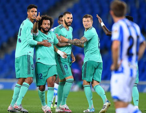 西甲-皇马2-1皇家社会反超巴萨登顶 拉莫斯点射本泽马破门 西甲-皇马2-1皇家社会反超巴萨登顶 拉莫斯点射本泽马破门