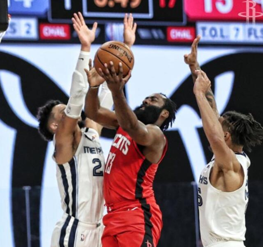 热身赛-火箭119-104击败灰熊 哈登31+8+9 麦克勒莫26分 热身赛-火箭119-104击败灰熊 哈登31+8+9 麦克勒莫26分