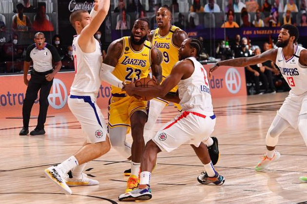 浓眉34+8 詹姆斯16+11+7&准绝杀 小卡28分 湖人103-101力克快船 浓眉34+8 詹姆斯16+11+7&准绝杀 小卡28分 湖人103-101力克快船