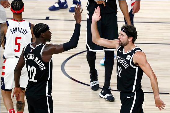 勒韦尔34+7 哈里斯27+7 布莱恩特30+13 篮网118-110力克奇才 勒韦尔34+7 哈里斯27+7 布莱恩特30+13 篮网118-110力克奇才