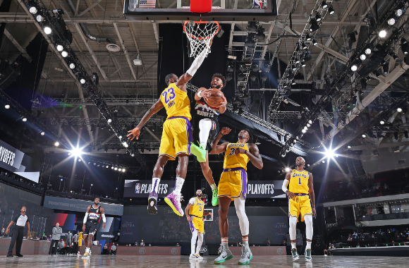 3比1湖人114-108险胜掘金拿到赛点 詹眉60分穆雷32+8 3比1湖人114-108险胜掘金拿到赛点 詹眉60分穆雷32+8