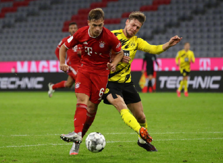 德超杯-拜仁3-2多特成就5冠王 基米希神仙球绝杀! 德超杯-拜仁3-2多特成就5冠王 基米希神仙球绝杀!