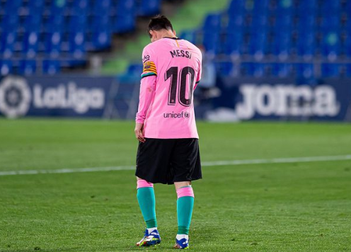 西甲-巴塞罗那0-1不敌赫塔菲 梅西中柱格子失单刀 西甲-巴塞罗那0-1不敌赫塔菲 梅西中柱格子失单刀