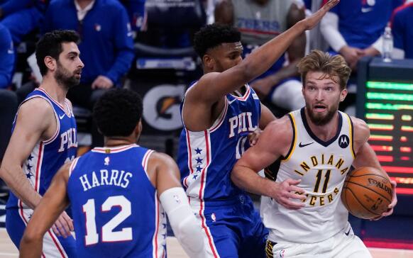 季前赛-魔兽7中7小萨高效两双 步行者107-113不敌76人 季前赛-魔兽7中7小萨高效两双 步行者107-113不敌76人