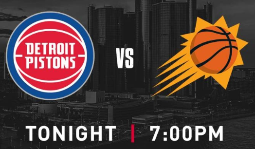 NBA-活塞110-105战胜太阳结束3连败 格兰特31+10 布克23分 NBA-活塞110-105战胜太阳结束3连败 格兰特31+10 布克23分