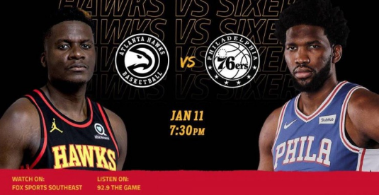 NBA-老鹰112-94大胜76人 特雷-杨26+8 亨特15分 恩比德24+11 NBA-老鹰112-94大胜76人 特雷-杨26+8 亨特15分 恩比德24+11