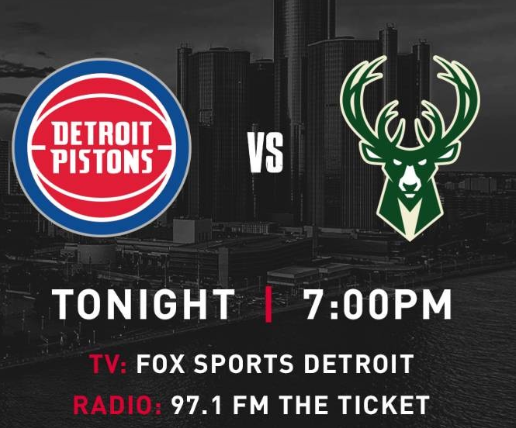 NBA-雄鹿110-101击败活塞取3连胜 字母哥22+10+10 霍勒迪21+6 NBA-雄鹿110-101击败活塞取3连胜 字母哥22+10+10 霍勒迪21+6