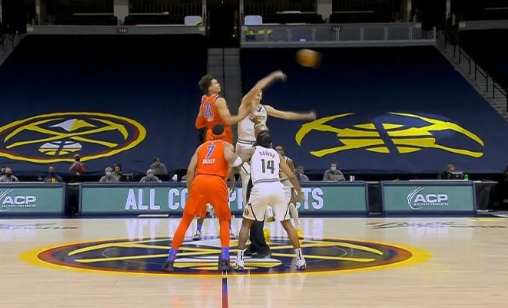 掘金7人上双以119-101轻取雷霆 约基奇27+12+6 米尔萨普13+12 掘金7人上双以119-101轻取雷霆 约基奇27+12+6 米尔萨普13+12