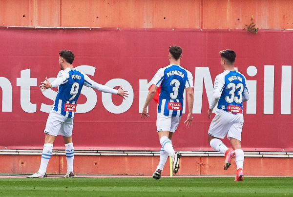 西乙-普阿多破门武磊未登场 西班牙人2-1马洛卡四轮首胜 西乙-普阿多破门武磊未登场 西班牙人2-1马洛卡四轮首胜