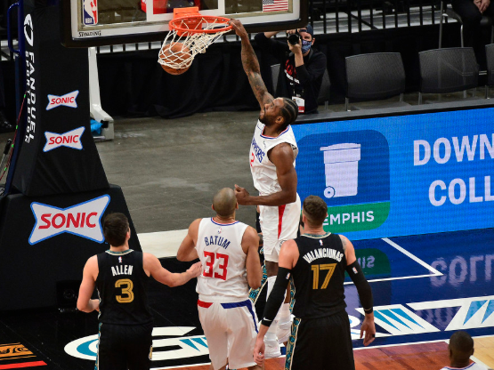 小卡30分瓦兰空砍22+11 快船7人上双119-99复仇灰熊 小卡30分瓦兰空砍22+11 快船7人上双119-99复仇灰熊