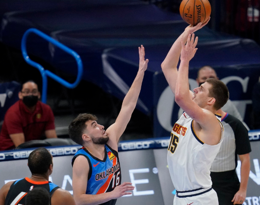 NBA-约基奇19+11+13穆雷26分 掘金126-96擒雷霆 NBA-约基奇19+11+13穆雷26分 掘金126-96擒雷霆