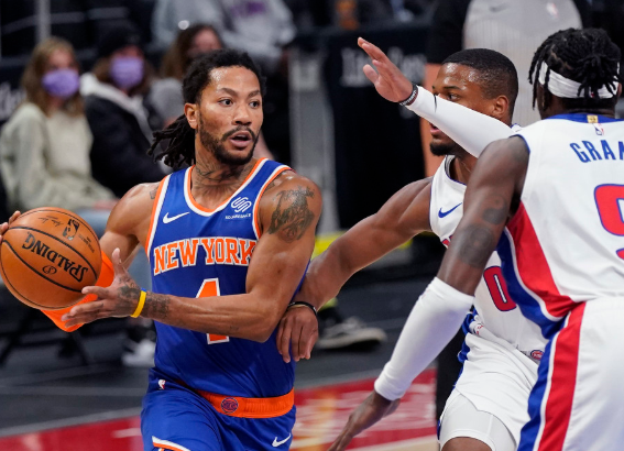 兰德尔25+8+6格兰特21+8 尼克斯109-90胜活塞迎三连胜 兰德尔25+8+6格兰特21+8 尼克斯109-90胜活塞迎三连胜