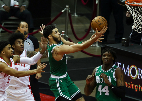 塔图姆砍23+6奥迪揽26分 凯尔特人134-107送火箭16连败 塔图姆砍23+6奥迪揽26分 凯尔特人134-107送火箭16连败