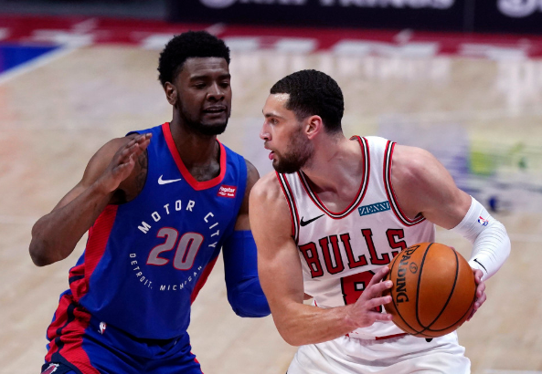 NBA-公牛100-86胜活塞终结两连败 拉文砍18分马尔卡宁16+8 NBA-公牛100-86胜活塞终结两连败 拉文砍18分马尔卡宁16+8