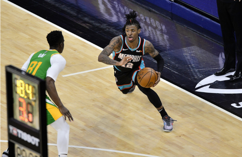 4.1日NBA纪录:状元比肩甜瓜詹皇 莫兰特单月300+100 4.1日NBA纪录:状元比肩甜瓜詹皇 莫兰特单月300+100