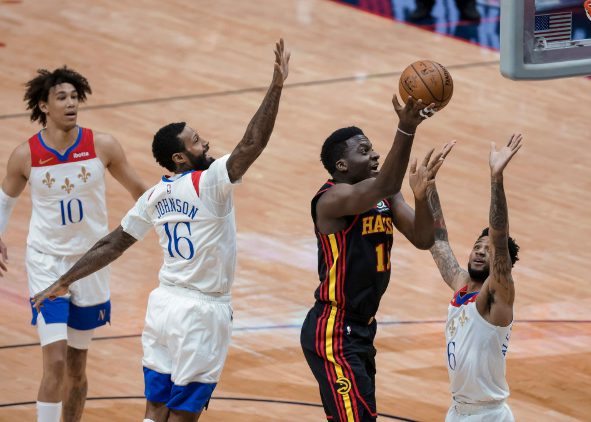 NBA-老鹰7人上双126-103大胜鹈鹕获2连胜 博格丹26分 NBA-老鹰7人上双126-103大胜鹈鹕获2连胜 博格丹26分