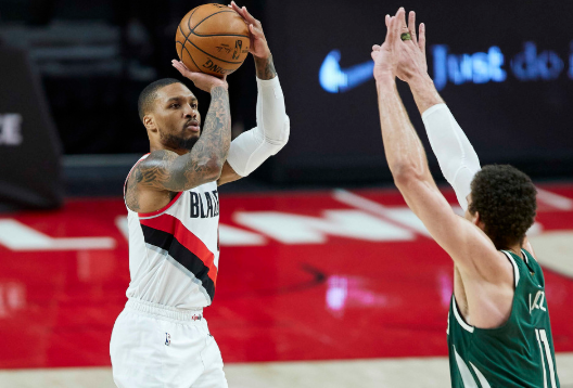 字母哥47+12利拉德32分 雄鹿127-109擒开拓者迎来2连胜 字母哥47+12利拉德32分 雄鹿127-109擒开拓者迎来2连胜