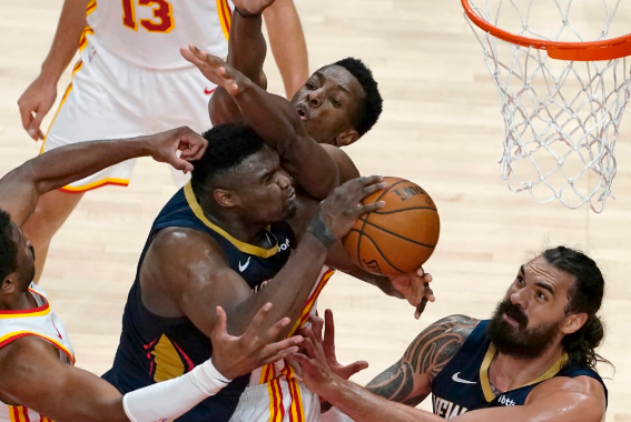 特雷杨30+12胖虎34分 老鹰单节三分11投全中以123-107战胜鹈鹕 特雷杨30+12胖虎34分 老鹰单节三分11投全中以123-107战胜鹈鹕