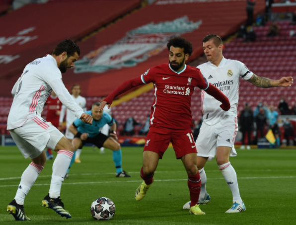 欧冠-皇马0-0总分3-1利物浦 萨拉赫失必进球本泽马中框 欧冠-皇马0-0总分3-1利物浦 萨拉赫失必进球本泽马中框