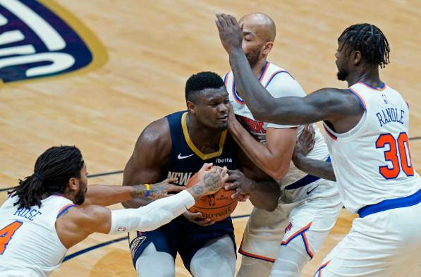 尼克斯116-106擒鹈鹕迎四连胜 兰德尔32+8英格拉姆28+7 尼克斯116-106擒鹈鹕迎四连胜 兰德尔32+8英格拉姆28+7