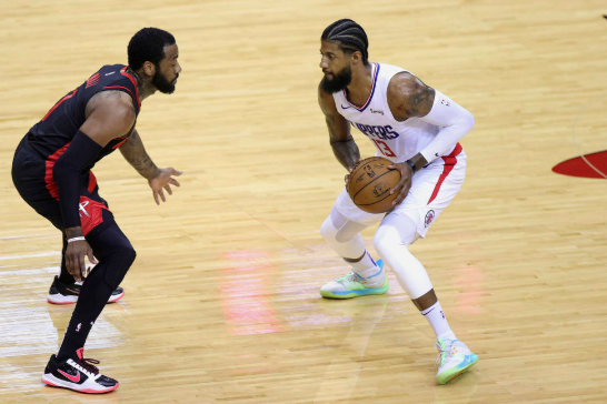 乔治33+14沃尔27+13 快船6人得分上双以109-104擒火箭 乔治33+14沃尔27+13 快船6人得分上双以109-104擒火箭