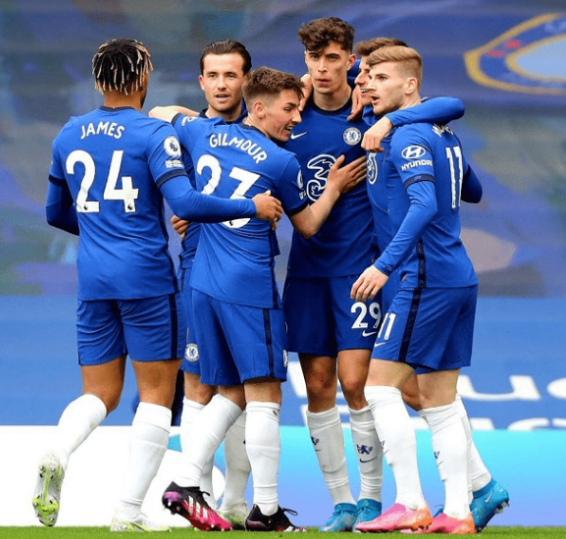 英超-切尔西主场2-0轻取富勒姆 哈弗茨双响芒特维尔纳送助攻 英超-切尔西主场2-0轻取富勒姆 哈弗茨双响芒特维尔纳送助攻