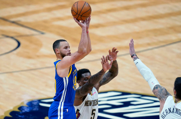 勇士123-108轻取鹈鹕 库里41分8助攻 锡安32+8 勇士123-108轻取鹈鹕 库里41分8助攻 锡安32+8