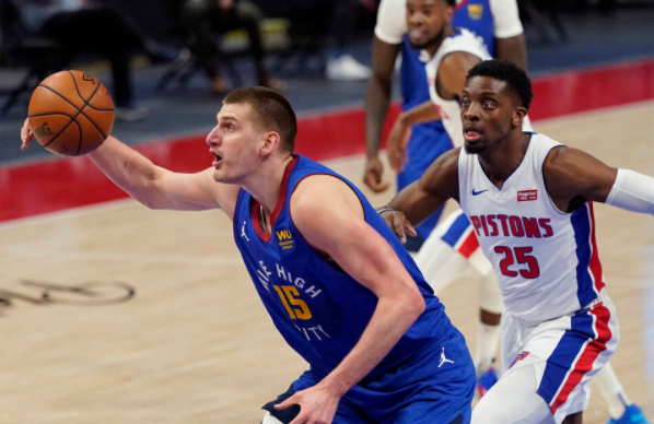 掘金104-91力克活塞收获三连胜 约基奇三节打卡轻取三双 掘金104-91力克活塞收获三连胜 约基奇三节打卡轻取三双