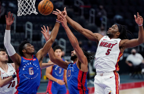 热火主力休战三人120-107胜活塞 希罗16+11贝22分 热火主力休战三人120-107胜活塞 希罗16+11贝22分