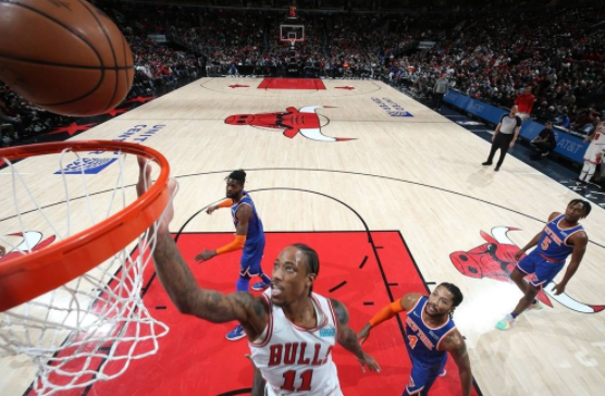 兰德尔空砍34+10德罗赞31分 公牛109-103击败尼克斯获两连胜 兰德尔空砍34+10德罗赞31分 公牛109-103击败尼克斯获两连胜