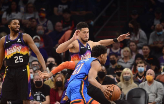 太阳113-101击败雷霆斩获5连胜 保罗布克合砍43分14助 太阳113-101击败雷霆斩获5连胜 保罗布克合砍43分14助