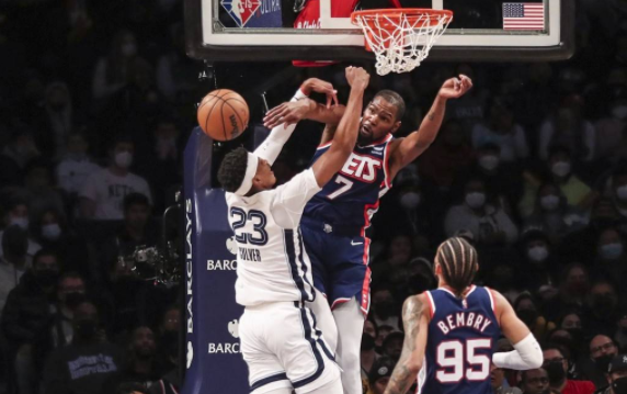 莫兰特36+8杜兰特26分 哈登低迷 篮网104-118负灰熊3连败 莫兰特36+8杜兰特26分 哈登低迷 篮网104-118负灰熊3连败