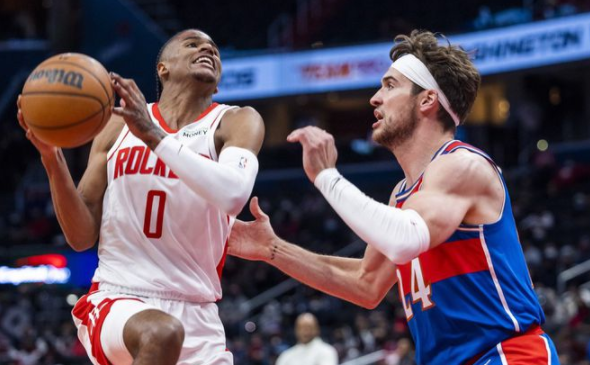 比尔27+5榜眼22+6 小波特绝杀火箭114-111胜奇才止连败 比尔27+5榜眼22+6 小波特绝杀火箭114-111胜奇才止连败