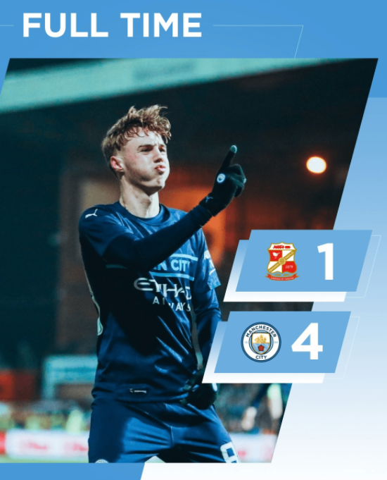 足总杯-曼城4-1大胜英乙弱旅 B席破门京多安任意球建功 足总杯-曼城4-1大胜英乙弱旅 B席破门京多安任意球建功