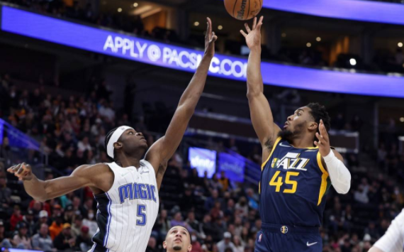 爵士主场114-99擒魔术迎5连胜 米切尔24+7怀特塞德15+18 爵士主场114-99擒魔术迎5连胜 米切尔24+7怀特塞德15+18