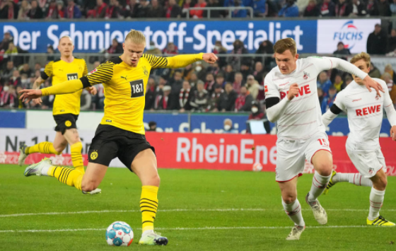 德甲-多特客场1-1战平科隆 沃尔夫破门哈兰德失单刀 德甲-多特客场1-1战平科隆 沃尔夫破门哈兰德失单刀