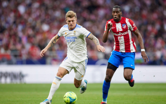 西甲-马竞1-0皇马 巴列霍送点卡拉斯科点射+中框 西甲-马竞1-0皇马 巴列霍送点卡拉斯科点射+中框