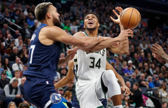 NBA-雄鹿115-102森林狼获八连胜 字母哥三双霍勒迪29+8 NBA-雄鹿115-102森林狼获八连胜 字母哥三双霍勒迪29+8