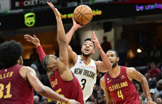 NBA-鹈鹕103-113不敌骑士 加兰30+11米切尔伤退 麦科勒姆25分 NBA-鹈鹕103-113不敌骑士 加兰30+11米切尔伤退 麦科勒姆25分