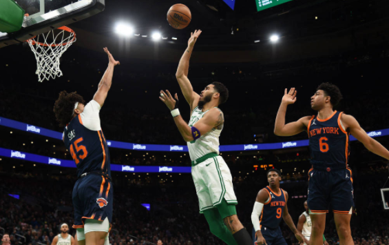 NBA-尼克斯加时120-117送绿军3连败 兰德尔37+9塔图姆35+14难救主 NBA-尼克斯加时120-117送绿军3连败 兰德尔37+9塔图姆35+14难救主