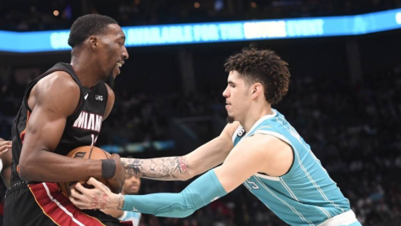 NBA-热火117-122不敌黄蜂 三球19+7+7罗齐尔31分 巴特勒空砍28分 NBA-热火117-122不敌黄蜂 三球19+7+7罗齐尔31分 巴特勒空砍28分