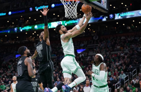 NBA-凯尔特人139-96狂胜篮网 塔图姆31+9杰伦-布朗26分 