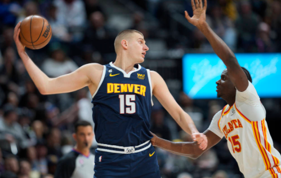 NBA-掘金128-108大胜老鹰 约基奇三双穆雷砍41+5+7 特雷-杨缺战 