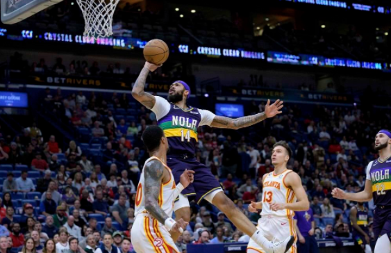 英格拉姆30分特雷-杨16+16 CJ21分鹈鹕116-107胜老鹰 英格拉姆30分特雷-杨16+16 CJ21分鹈鹕116-107胜老鹰