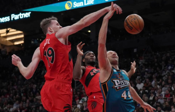 NBA-猛龙119-118险胜活塞 范乔丹35+8博扬空砍33分 西亚卡姆28分 NBA-猛龙119-118险胜活塞 范乔丹35+8博扬空砍33分 西亚卡姆28分