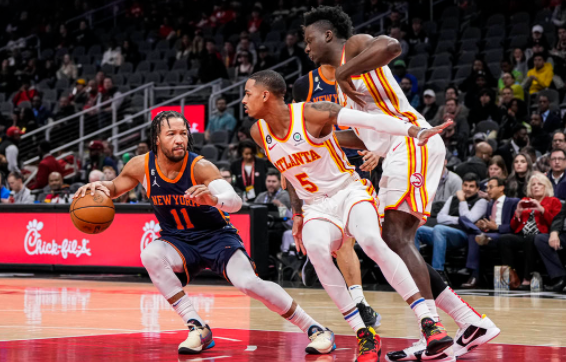 兰德尔25+11 布伦森28+9+5 尼克斯122-101射落老鹰迎3连胜 兰德尔25+11 布伦森28+9+5 尼克斯122-101射落老鹰迎3连胜