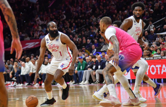 恩比德砍34+8+4+4哈登两双 76人112-93复仇奇才迎5连胜 恩比德砍34+8+4+4哈登两双 76人112-93复仇奇才迎5连胜