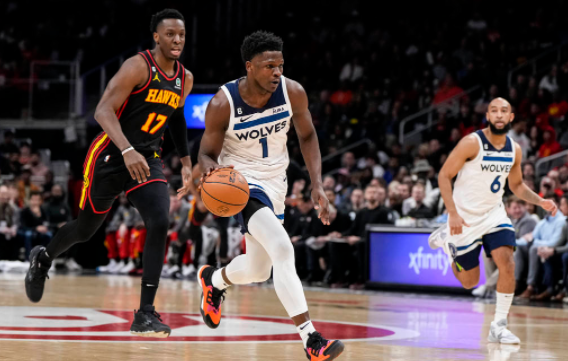 爱德华兹32+8 安德森三双 特雷-杨41+6+7 森林狼136-115轻取老鹰 爱德华兹32+8 安德森三双 特雷-杨41+6+7 森林狼136-115轻取老鹰