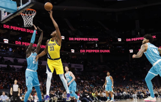 黄蜂115-109逆转擒步行者!海沃德连中关键球砍22+5 乌布雷28分4断 黄蜂115-109逆转擒步行者!海沃德连中关键球砍22+5 乌布雷28分4断